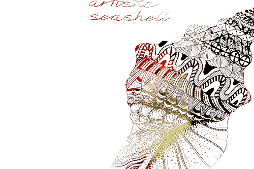 Tribal hot stamping Artistic tribal image by red and black hot stamping