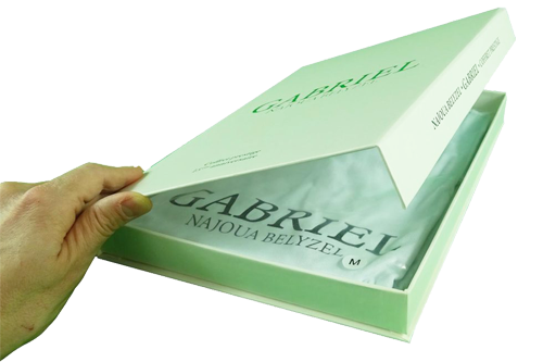 A custom luxury box with magnetic closure