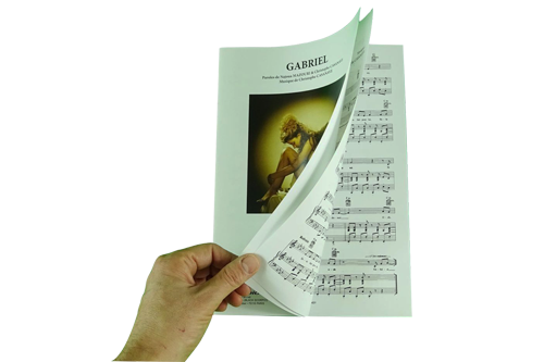 The luxury collector box has a booklet with the artist's music score in it